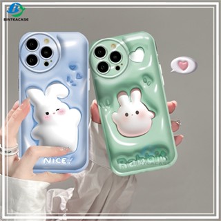 เคสซิลิโคน ลายการ์ตูนกระต่ายน่ารัก สําหรับ OPPO A77S A57 A16 A16S A54S A77 A16K A17 A5S A15 A15S A12 A3S A17K A12E A92 A52 A32 A31 A9 A5 F1S A53 A33 A54 F9 C1 A11K