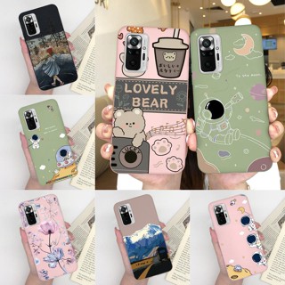 เคสโทรศัพท์มือถือ ซิลิโคนนิ่ม กันกระแทก ลายนักบินอวกาศน่ารัก แฟชั่น สําหรับ Xiaomi Redmi Note 10 Pro 4G Note 10 Pro Max