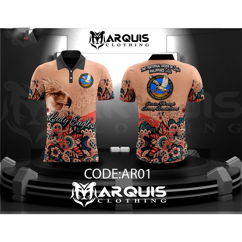 The Freother Order of Eagles - เสื้อโปโล Full Sublimation - Lady Eagles