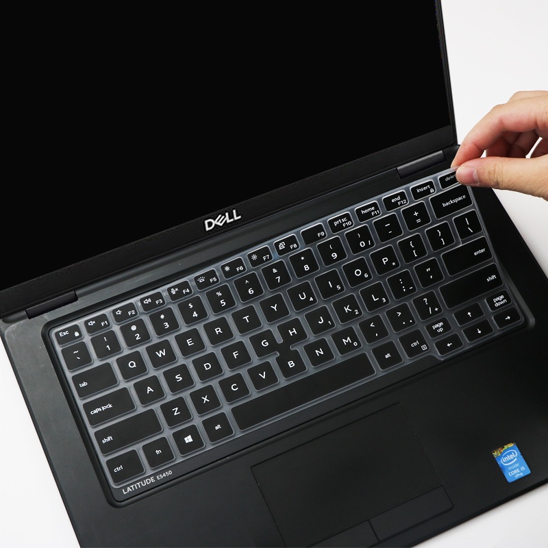 แผ่นซิลิโคนครอบแป้นพิมพ์แล็ปท็อป สําหรับ Dell Latitude 7400 3400 5400 5401 7400 2020