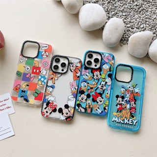 พร้อมส่ง เคสโทรศัพท์มือถือ ซิลิโคนนิ่ม TPU ใส กันกระแทก ลายมิกกี้เมาส์ ดิสนีย์ สําหรับ iPhone 14 Pro MAX 14 Plus 13 Pro MAX 12 Pro MAX 11 Pro MAX