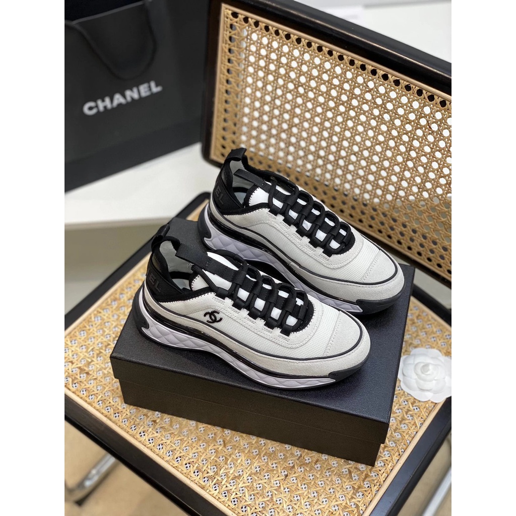 TOP🐼COD รองเท้าผ้าใบลําลอง Chanel 2022.4.29-Chanel