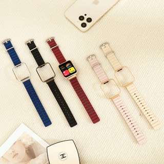 สายนาฬิกาข้อมือ ซิลิโคน มหาสมุทร พร้อมเคสโลหะ สําหรับ Xiaomi Redmi Watch 2 Lite Xiaomi Mi Watch Lite