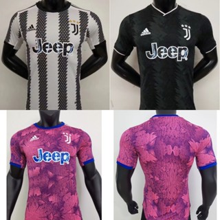 [Player Version] เสื้อยืดแขนสั้น พิมพ์ลายฟุตบอล Juventus Home&amp;Away&amp;Second Away คุณภาพสูง 2223