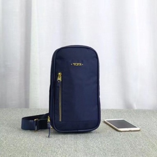 Tumi 484701กระเป๋าคาดอก ผ้าไนล่อน กันน้ํา น้ําหนักเบา แต่งซิป YKK