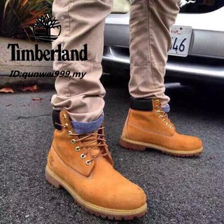 Qu230316 มาใหม่ Timberland รองเท้ากีฬาลําลอง ข้อสูง สวมใส่สบาย สีน้ําตาล แฟชั่นสําหรับผู้ชาย และผู้หญิง