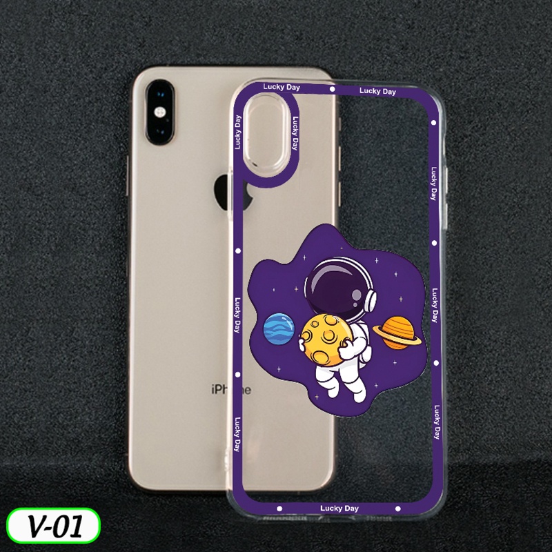 นักบินอวกาศ เคสสาวน่ารักสําหรับ OPPO F1+/R9/F3 Lite (A57)/F3/ A77/F3+/ R9s Plus/F5/ F5 Youth/F7/F7 Y