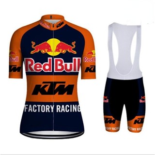 เสื้อกีฬาแขนสั้น ลายทีม KTM สําหรับขี่จักรยานเสือภูเขา