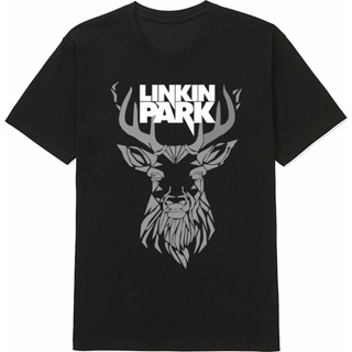 เสื้อยืดแขนสั้น[100% Cotton]เสื้อยืดผ้าฝ้าย พิมพ์ลายวงดนตรี Baju LINKIN PARK 3 โอเวอร์ไซซ์ สไตล์วินเทจ โอเวอร์ไซซ์ สําหร