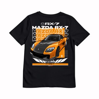 เสื้อยืด พิมพ์ลายรถยนต์ MAZDA RX7 HAN TOKYO DRIFT V2