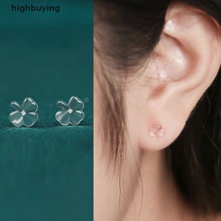 [highbuying] ต่างหูเรซิ่น รูปหัวใจ ดาว ป้องกันอาการแพ้ 1 คู่