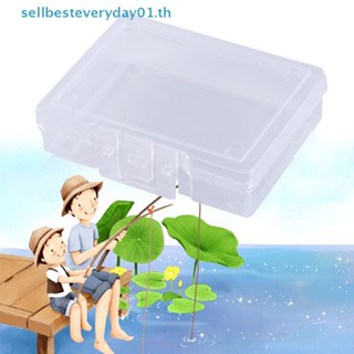 &amp; pop styles &amp; al High Resistance Transparent Strength Plastic Fishing Lure Box .