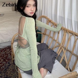 Zebina สาวเผ็ดเผยเสื้อกล้ามผู้หญิง เสื้อกั๊กสลิงด้านใน