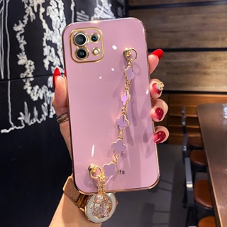 เคสโทรศัพท์มือถือ TPU แบบนิ่ม ชุบไฟฟ้า กันกระแทก หรูหรา สําหรับ Xiaomi Mi 11 12 Lite 11T 12T Pro