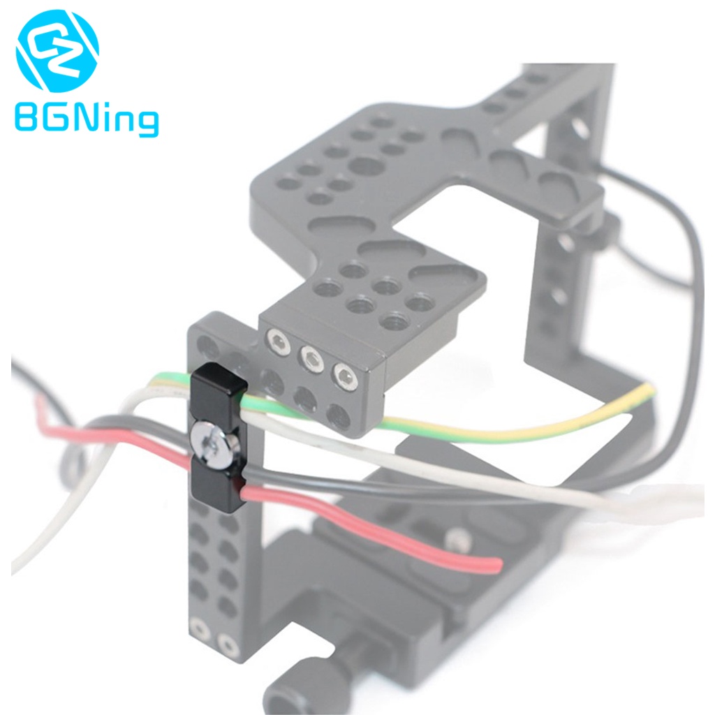 Bgning SLR แคลมป์ล็อกสายเคเบิลกล้อง สําหรับ Sony A7R4 A7RIII A7II Cage Quick Release L Plate Bracket