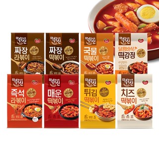 [Dongwon] God of Tteokbokki / Tteokbokki เค้กข้าวเกาหลี 6 รส (ต๊อกบ็อกกี (ต๊อกบกกี) / ราเมน / จาจัง / เส้นก๋วยเตี๋ยว / ชีส / เผ็ด)