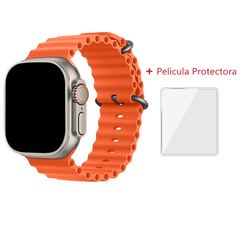 Iwo 16 Ultra smartwatch 8 W68 รูปแบบการเคลื่อนไหวพิเศษ เตือนข้อความ Series 8 นาฬิกาดิจิตอล Android