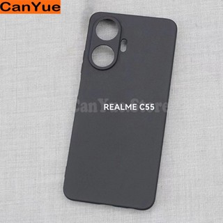 Realme C55 C53 C35 C33 C30 C30s Real me Narzo N55 N53 Soft TPU Case Back Cover Slim Silicon Phone Casing Rubber Skin Shell