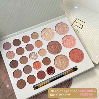 [CLEARANCE SALE ] FRANK COLOR 26 Color Eyeshadow Palette Super Flash Stage Makeup Matte Waterproof Daily Nude Makeup Earth Color อายแชโดว์ [Realbeauty]