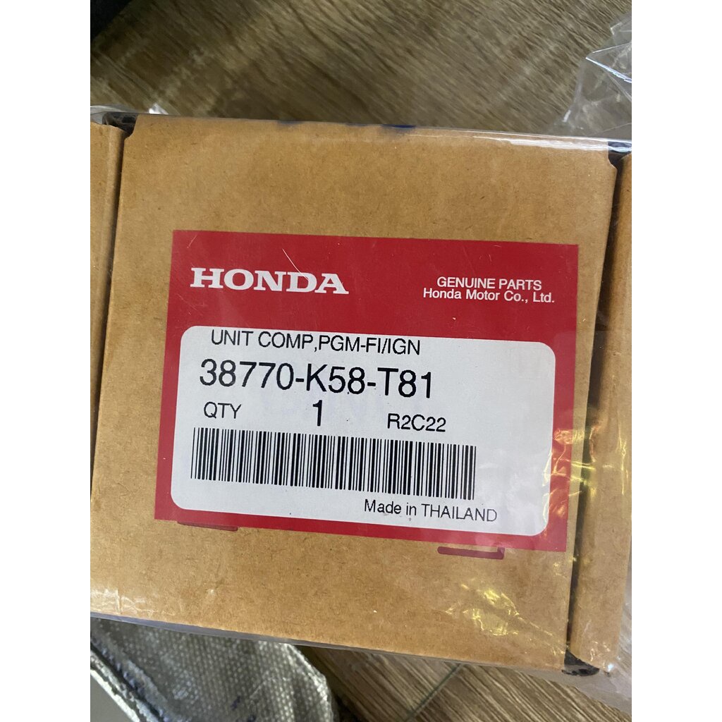 38770-K58-T81 กล่อง ECU WAVE110I 2018 AFS110KSFJ TH อะไหล่แท้ HONDA