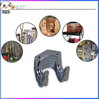 ❉THEBEST❉ 5pcs Storage Wall Hook with Screw Hanger Holder Multi-Purpose Housekeeper Double Hook for Garden Kitchen