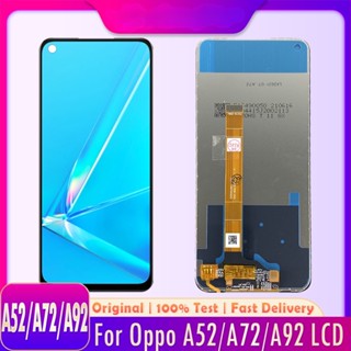 อะไหล่หน้าจอสัมผัส LCD สําหรับ OPPO A72 A92 A52 2020 CPH2069 CPH2067 OPPO A52 2020 CPH2069