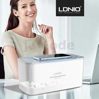 Ldnio SCW5354 รางปลั๊กไฟ 5 ช่อง 3 พอร์ต USB 20W PD QC 15W ไร้สาย