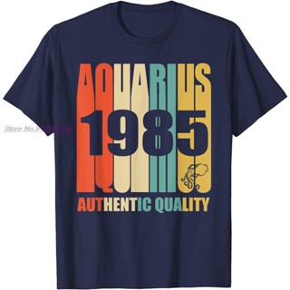 Vintage Aquarius 1985 T-Shirt 34th Birthday Gift Shirt_03