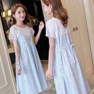 ชุดคลุมท้องแขนสั้นทรงหลวม ชุดคลุมท้องเรียบหรู ชุดคลุมท้องสีสันสดใส เนื้อผ้าใส่สบาย