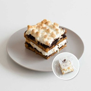 (ใส่โค้ด 4JJWFLUB ลด 45-.) Smores Brookie บรู้กกี้ Marshmallow ขนาดโดยประมาณ 3*3 นิ้ว