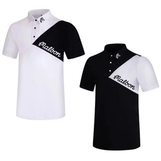 [South Korea] Malbon Golf เสื้อยืดแขนสั้นลําลอง สําหรับผู้ชาย #789532