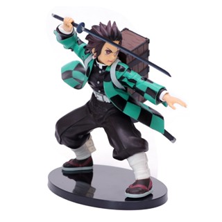 ((พร้อมส่ง) โมเดลฟิกเกอร์ Demon Slayer Blade Tanjiro Kamado Back Box Tanjiro SPM ของเล่นสําหรับเด็ก N9JT