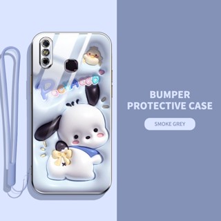 เคสป้องกันกล้อง ชุบไฟฟ้า ทรงสี่เหลี่ยม ลายสัตว์ และพืช 3D น่ารัก 3D หรูหรา สําหรับ Infinix Smart 4 Smart 4c X653