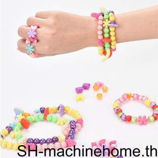 1 Set DIY Handmade Beaded Crafts Beads Charm Making Bracelet Jewelry Kit