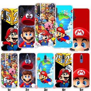 Lii114 เคสโทรศัพท์มือถือแบบใส ลาย Super Mario สําหรับ Xiaomi Redmi Note 8 9 Pro 9S 9A 8A Power