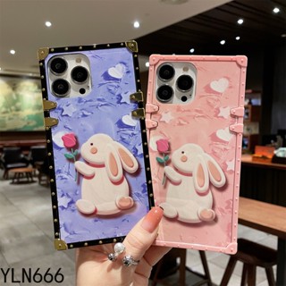 ใหม่ เคสโทรศัพท์มือถือ ลายกระต่ายน้อยน่ารัก สําหรับ VIVO S7 S10 S12 V23E V23 X27 V25 PRO Y70S Y97 Y35 Y73S Y77 Y16 Y22S Y02S V5 V7 X21 X21S X7 X9 X20 PLUS