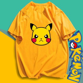 Pokémon Pikachu Print Tshirt Unisex Cotton_03