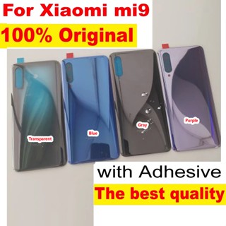 ของแท้ 100% ฝาครอบแบตเตอรี่ด้านหลัง แบบแข็ง สําหรับ xiaomi 9 mi 9 MI9 CC9E MiA3 mi9se