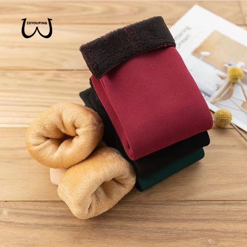 1 คู่ ผู้หญิง ฤดูหนาว ที่อบอุ่น หนา ถุงเท้าความร้อน - รูปที่ 5