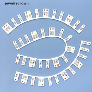 [Jewelrycrown] ป้ายซิลิโคน ติดคีย์บอร์ดเปียโน ถอดออกได้ สําหรับผู้เริ่มต้น