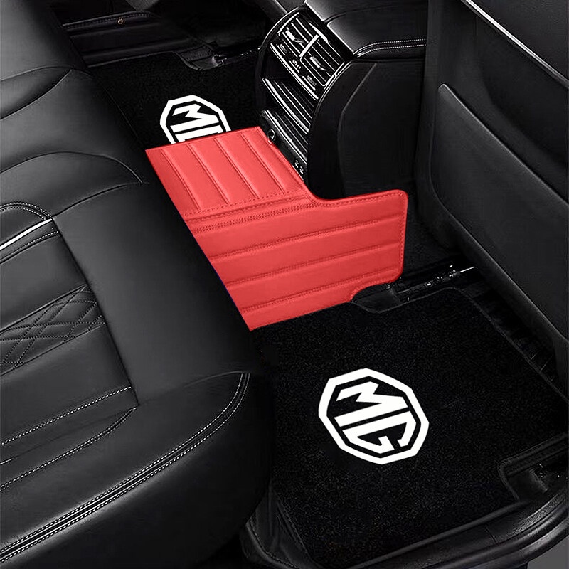 พรมปูพื้นรถยนต์ ผ้าสักหลาด กันลื่น ไม่มีกลิ่น สําหรับ MG hs zs ep MG5 MG3 ev 5 6  4 ชิ้น