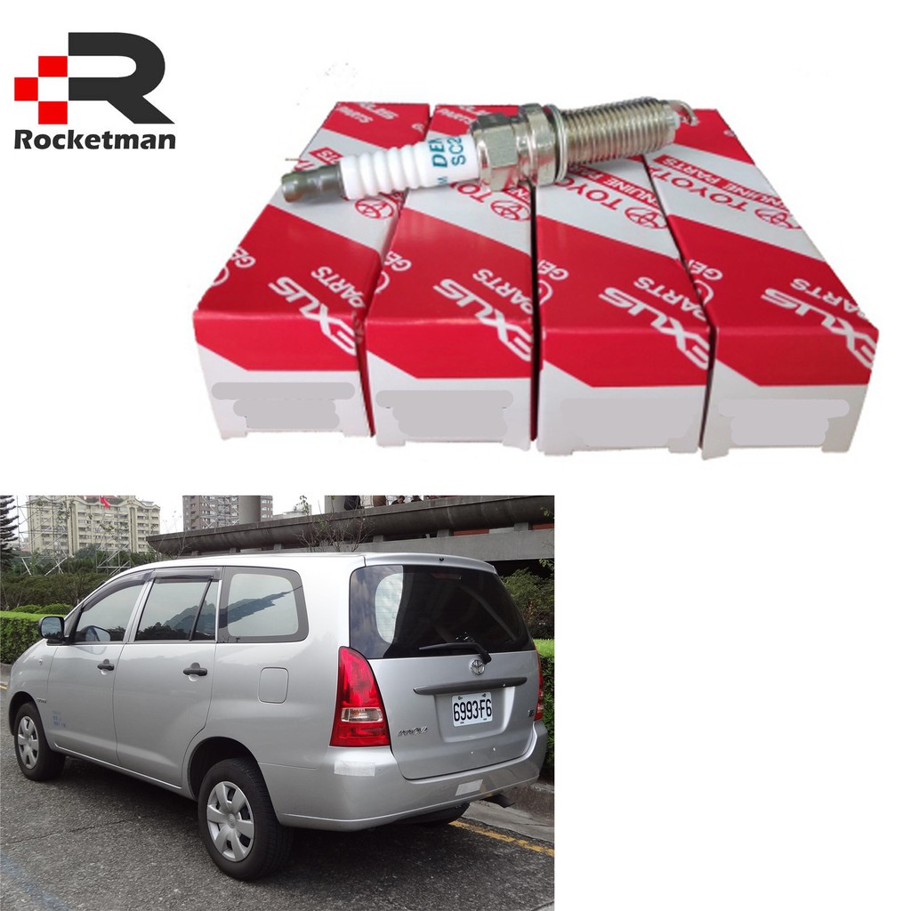 TOYOTA SPARK PLUG INNOVA TGN40 2004-2015 (4PCS) (90919-T1004) (K20HR-U11)