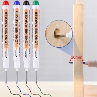ปากกามาร์กเกอร์เซรามิก หัวยาว 20 มม. แบบพกพา อเนกประสงค์ สําหรับงานไม้ ห้องน้ํา