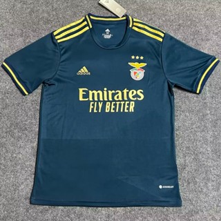 เสื้อกีฬาแขนสั้น ลายทีมชาติฟุตบอล Benfica ทีมเหย้า เบอร์ 23-24 ไซซ์ S-XXL ชุดเหย้า สําหรับผู้ชาย