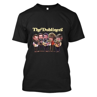 [S-5XL]เสื้อยืด พิมพ์ลายวง The Dubliners Irish Folk Band Pogues ของขวัญวันเกิด สไตล์ตลก