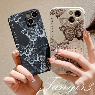 เคสซิลิโคนนิ่ม ลายผีเสื้อ สําหรับ Vivo Y27 Y27 Y02 Y35 Y16 Y22 Y22s Y02s Y15A Y15s V27e V25e V21 Y21s Y21 Y20 Y11 Y17 Y12s Y20i Y20s Y15 Y12 Y1s Y91C Y91i Y95 Y93 Y51 Y31