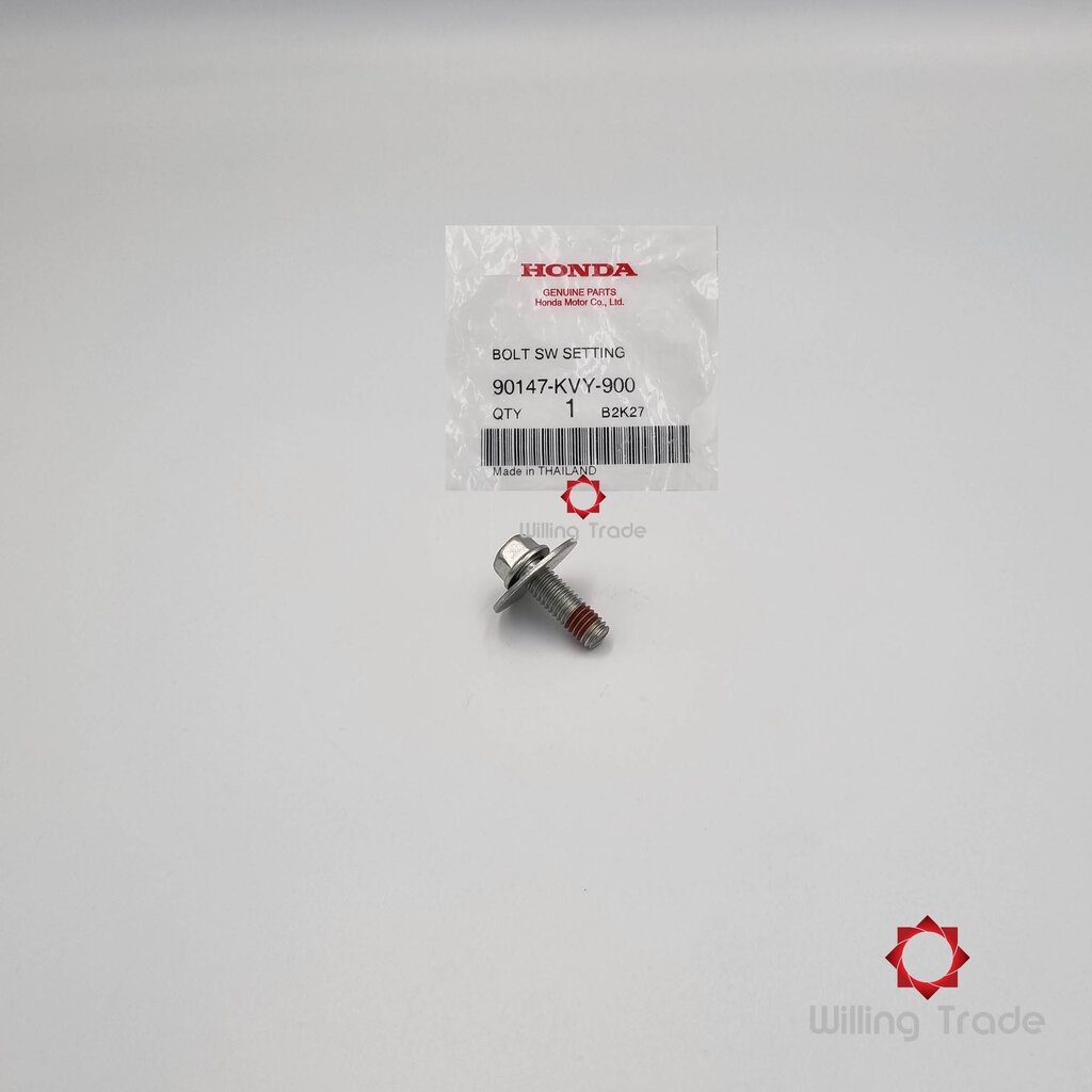 0559_HO. โบ้ลท์ยึดสวิทช์ (WX382) HONDA: (90147-KVY-900) SCOOPY-I 2009 - SCOOPY-I 2017-2019... แพ๊คละ