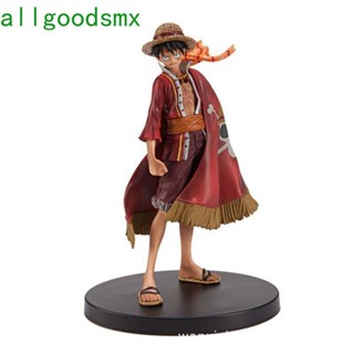 Allgoods โมเดลฟิกเกอร์รูปลิง D Luffy จากอนิเมะ Luffy