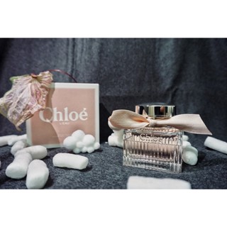 (75ml) Chloe Ribbon Womens perfume Chloe Kouyi Delicate Rose Lady eau de toilette แถบสีชมพู พร้อมริบบิ้น 75 มล.