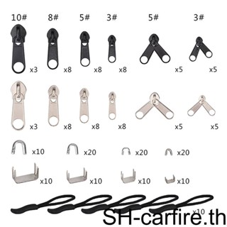 84pcs/Bag Zip Slider Rescue Universal Zippers Sewing Fix Plier Clothes Bag Tent